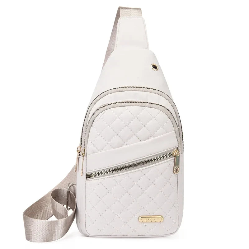 Quilted Sling Belt Bag