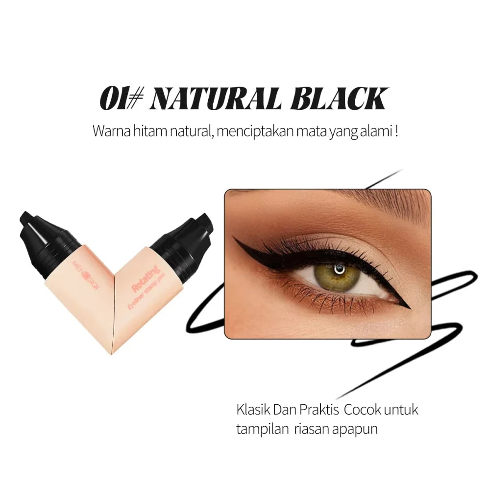 2-in-1 Rotating Eyeliner Stamp