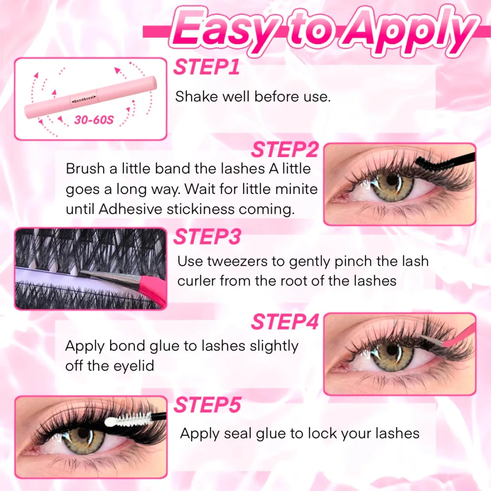 Wispy Individual Lash Extension Kit