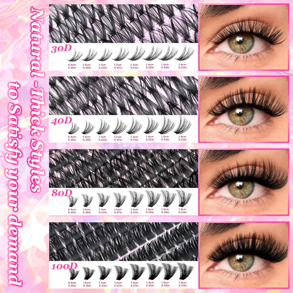 Wispy Individual Lash Extension Kit