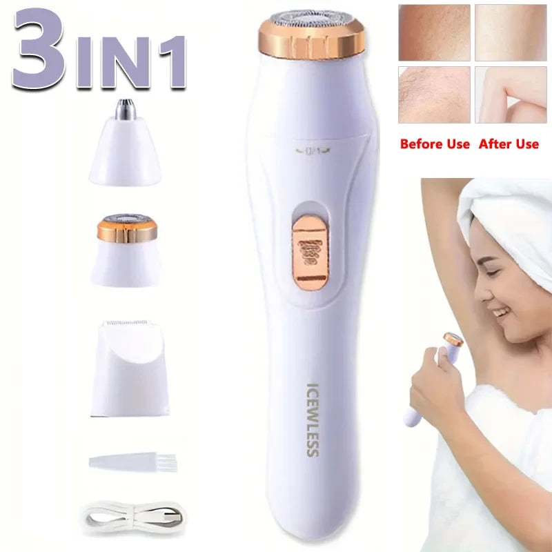 Compact Waterproof Body Trimmer